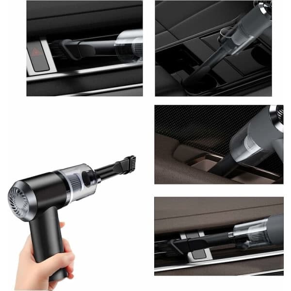Galaxy Cordless Handheld Vacuum Cleaner 6000 Pa 300W USB Rechargeable Portable