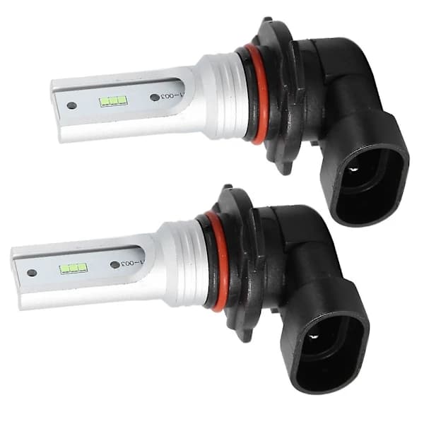 [PL】2 st 9005 HB3 72W 8000K Ice Blue LED Car Lamp Front Fog Light Bulb with Decoding DC 12V-24V