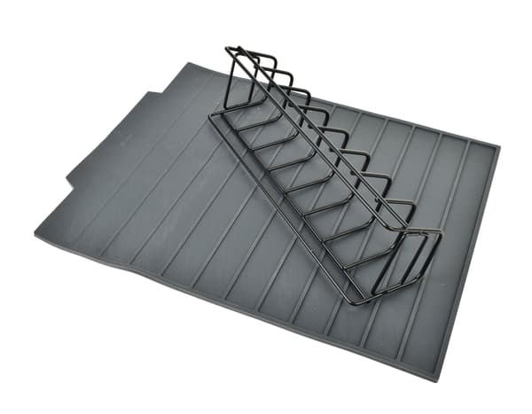 MODERN KITCHEN Silikoneafløbsstativ med stativ 43x33 cm