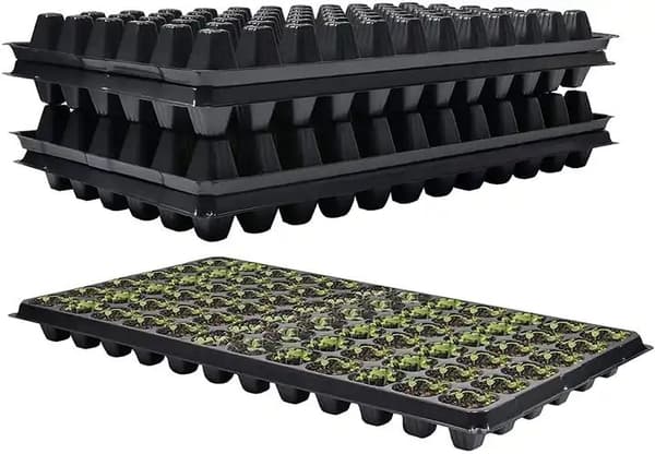 10-pack Fröstartkit, 72 Cell Plantbrickor, Groddbrickor för Trädgårdsarbete, Växtodlingskit