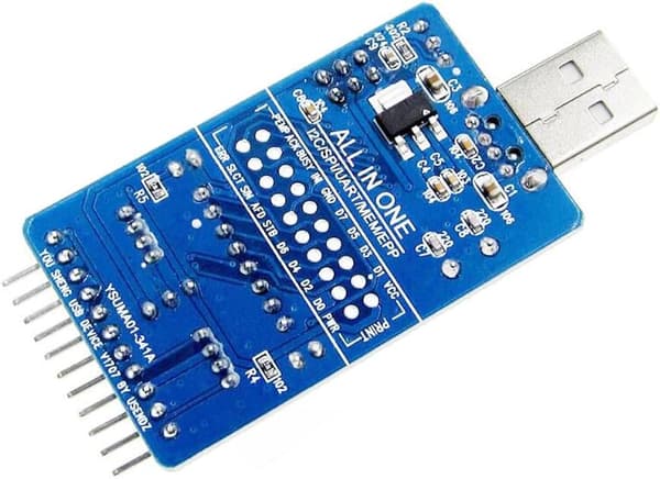 CH341A USB-SPI UART TTL ISP -sovitin EPP MEM -rinnakkaisporttimuunnin