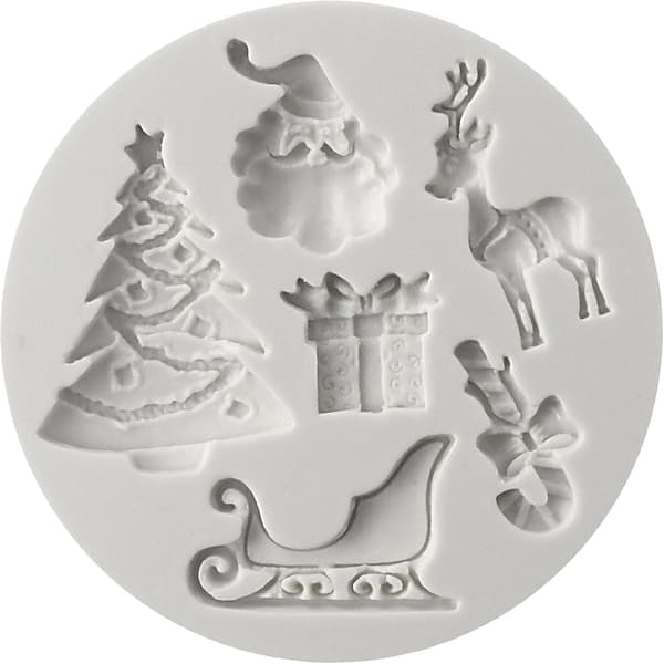 Varmebestandige Juleforme i Silikone, Fleksible & Giftfri, Perfekt Bagegave