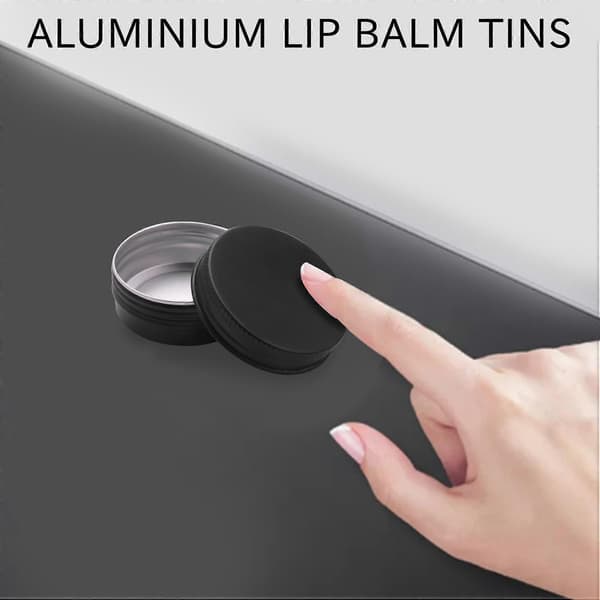 Aluminium Cans - 40-pack 30g Jars with Screw Lids, Cosmetic Sample Containers, Candle Containers