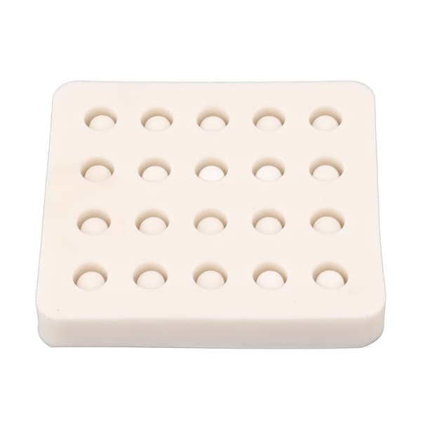 Dronningbieavlform, silikone, 20 kopper, bivoksform, biavlscellekop