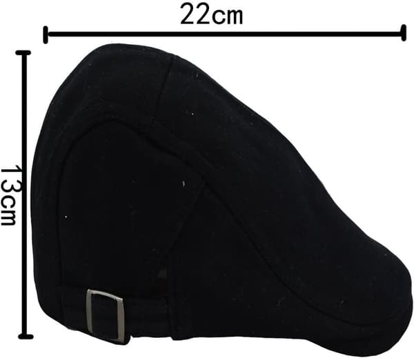 Let, åndbar uldhue og blød formet kasket til småbørn, str. one size, farve one. -