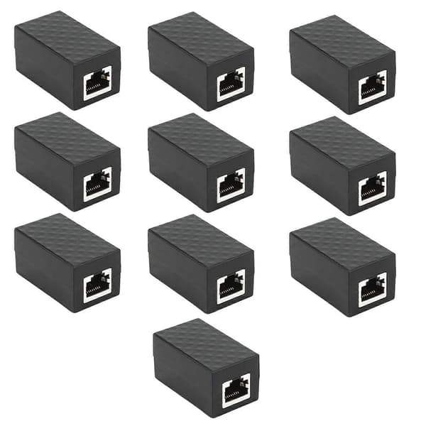 10x RJ45 Lightning Arrester Adapter Ethernet Surge Protector Protect Device tF FP [db]