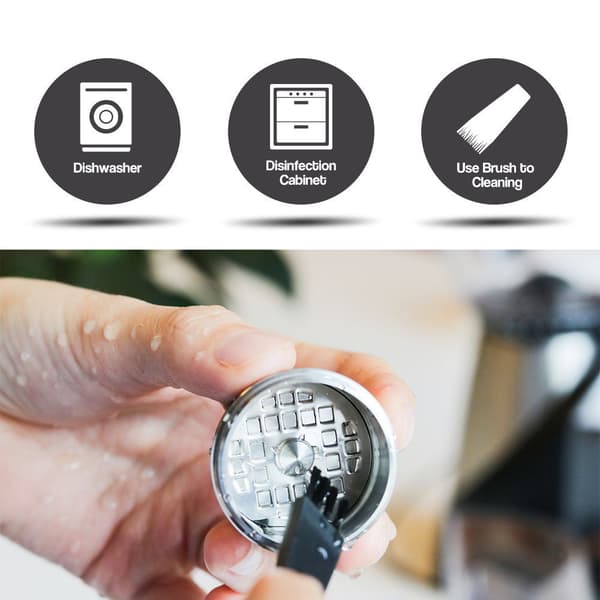 Coffee Capsules Cafissimo Capsules Refillable Coffee Capsules Holder Filter Silver Silver 62