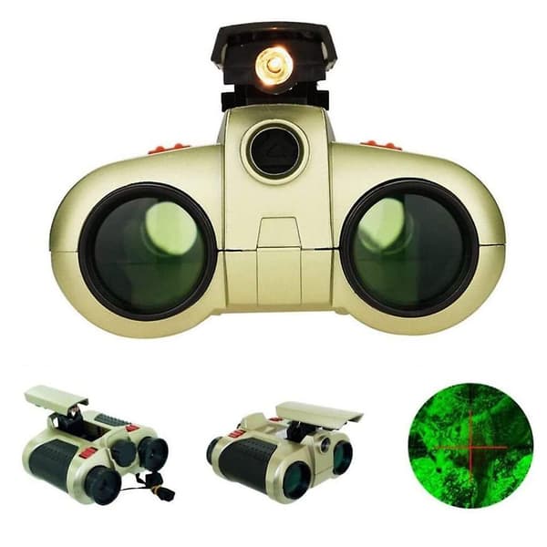 Children's Telescope 4x30 HD Powerful Binoculars Long Range Foldable Mini