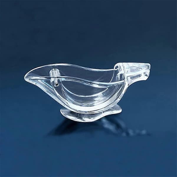 2-pack Lemon Squeezers, Acrylic Lemon Squeezer, Boat-Shaped Manual Lemon Squeezer for Slices