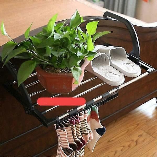 Circular Clothes Drying Rack for Radiator - Small Size - Black