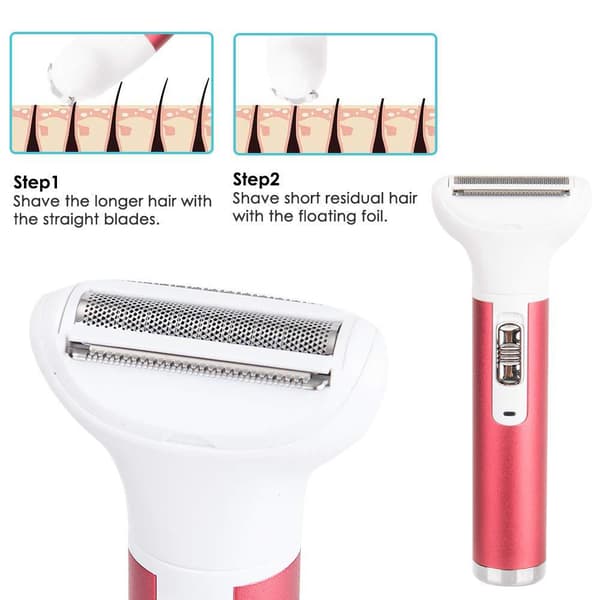 5heyi Elektrisk Epilator til Intim Barbering, Armhuler
