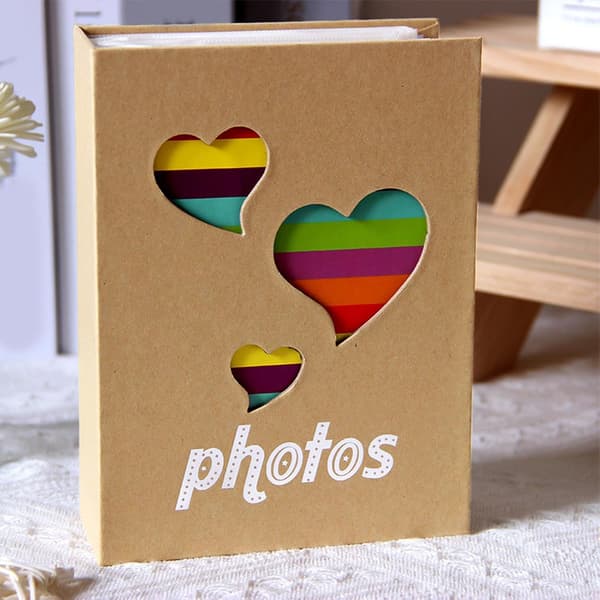 fotoalbum for småbarn, samleobjekt med mønster Liebe - Liebe