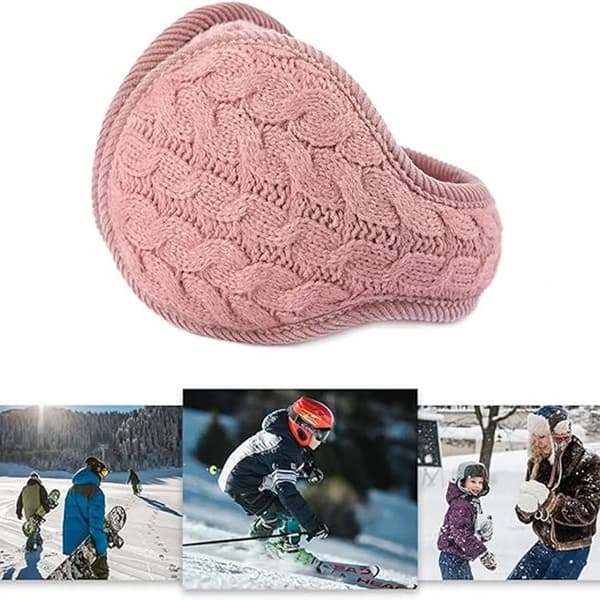 Uni, Vinter Varme Ørevarmere, Sammenfoldelige, Til Udendørs Brug, Cykling, Løb, (Skjult Pudder)