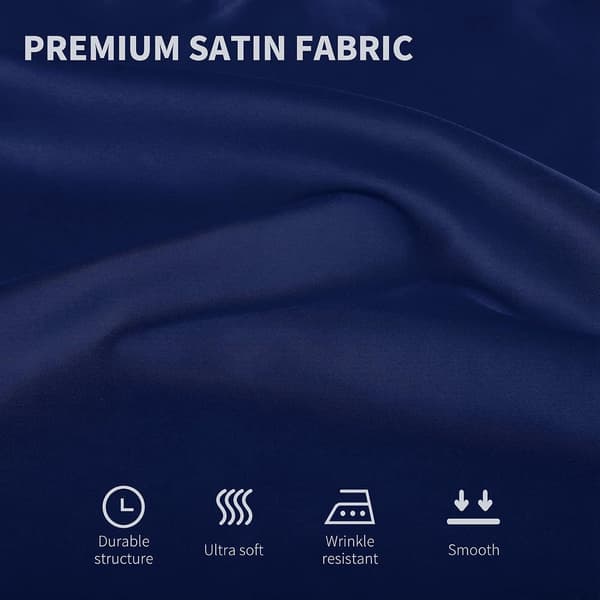 12-pack Square Satin Napkins Bright Silk Napkins Soft and Smooth