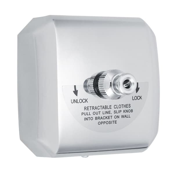 304 Stainless Steel Square Bathroom Wire Clothesline KLB