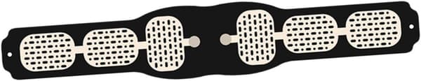 USB svart trening for magemuskler lade for midjebelte -