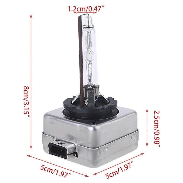 LED-lampe Bilfrontlykt Super Sterk 12V D1S 70W 5000K Xenon D1S D1R for HID Tåkelys [db]