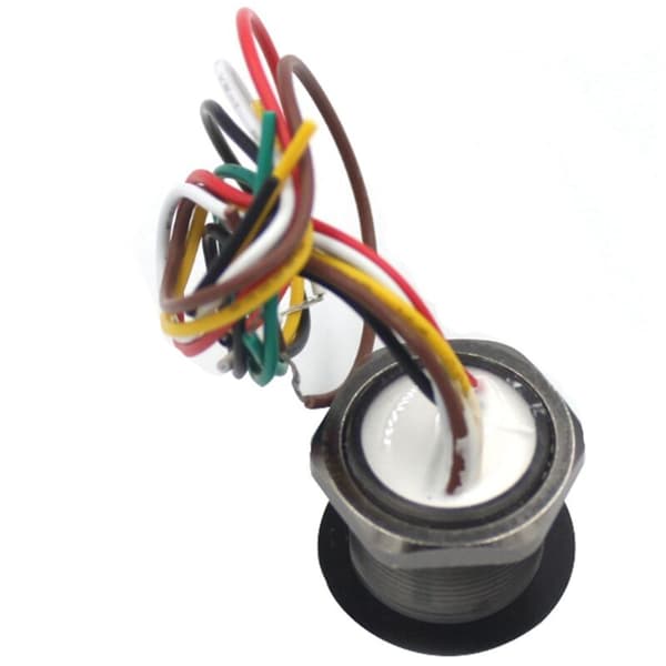 Mini Vanntett IP68 RFID Nærhetskortleser 13.56 MHz Wiegand26/34 IC-kortleser for Dørkontrollsystem