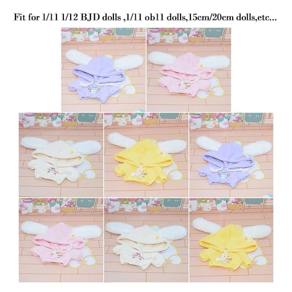 Håndlavede Hættetrøjer Sweatshirt Outfits LILLA 20CM Lilla 20cm