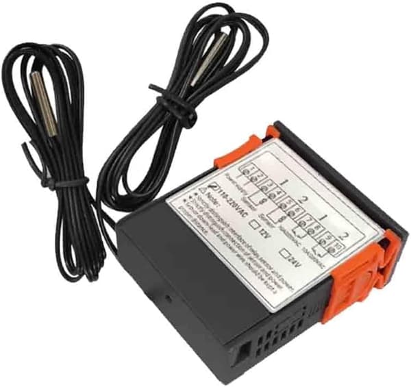 STC-3008 Digital Dobbelt display intelligent kontrol elektronisk temperaturregulator switch (110-220V) -