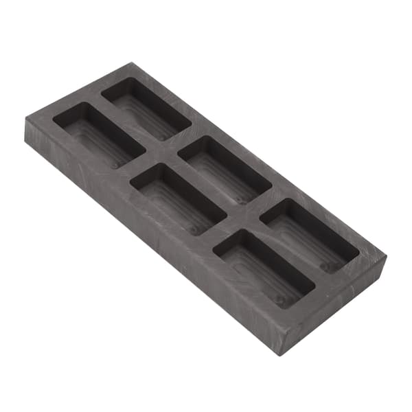 High Temperature Resistant Graphite Mold 6 Holes Silver Gold Durable