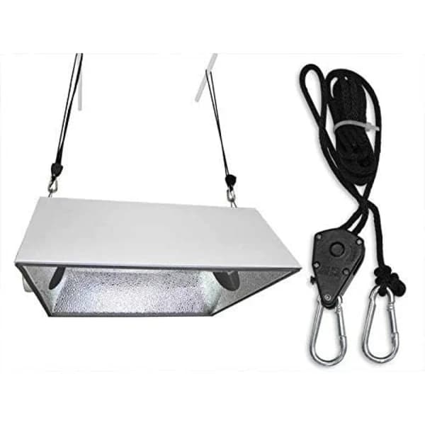 Repstrammere med kroker for lampe eller planter, justerbart reppheng (1 par)
