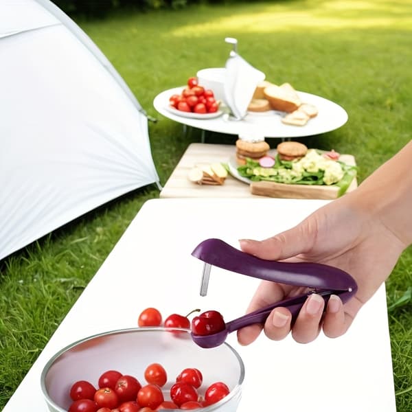 Easy-to-Use Cherry Pitter, Stainless Steel Multifunctional, Easy to Clean