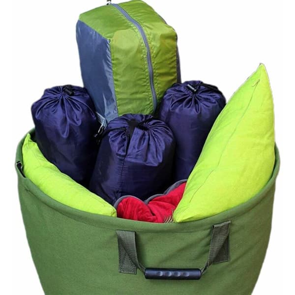 Large Capacity Fallen Leaf Trash Bag - Army Green, Sunny