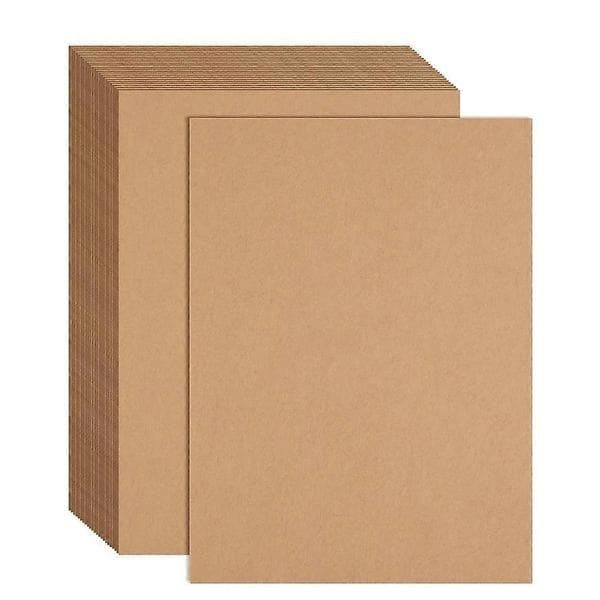 Practical and Beautiful A4 Brown Kraft Cardboard Blank Stock Printer Paper Wedding Label Packaging Card