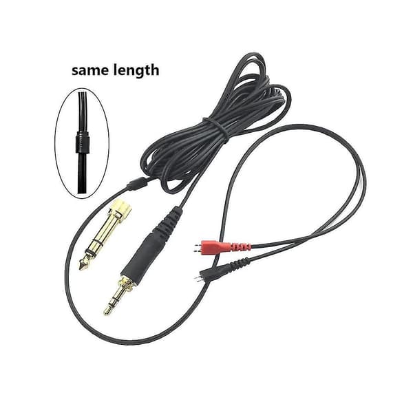 Replacement Audio Cable for Hd25 Hd560 Hd540 Hd480 Hd430 414 Hd250 Headphones Audio Cable, same length {DB