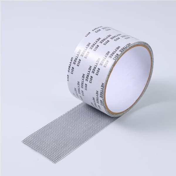 Self-adhesive mosquito net for windows and windows with magical drainage holes