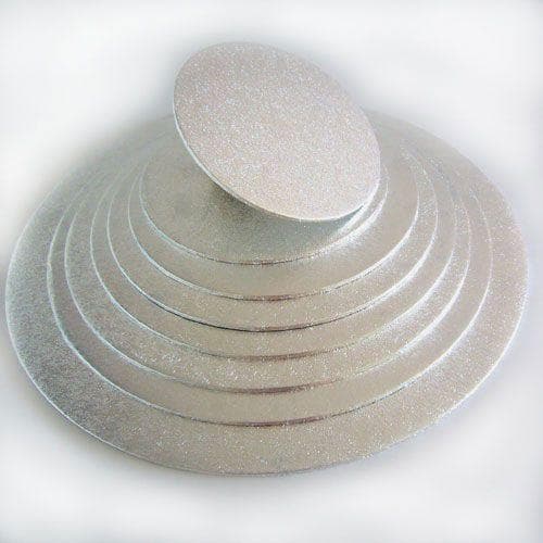 FunCakes - Hopeinen kakkualusta 10 cm