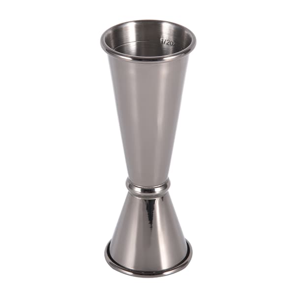 304 Stainless Steel Bar Wine Cocktail Shaker Double Jigger Bartender Measuring Tool Accessories Black