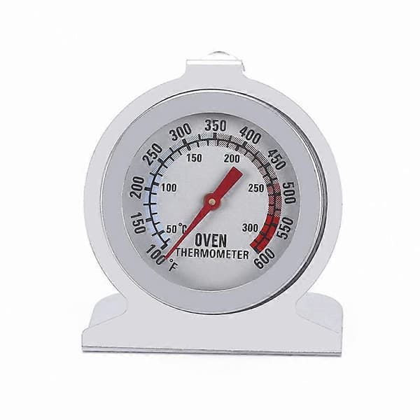 Termometer i rustfritt stål Ovnstermometer Kjøleskapstermometer Rustfri pidestallovnstermometer