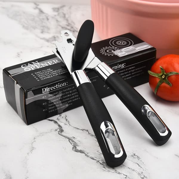 Burkåbner i tykt rustfrit stål Kraftig multifunktionslågåbner til køkken 1 stk. 1PCs