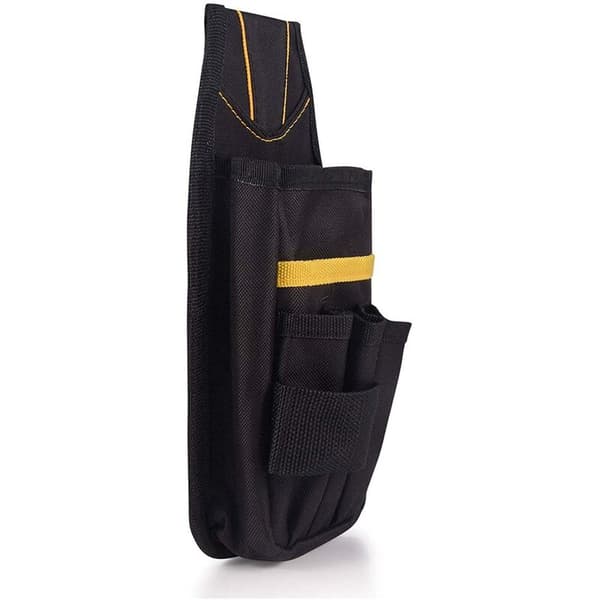 Tool Belt, Tool Pouch, Small Tool Bag with Adjustable Nylon Belt, Waterproof for Technicians, Builders, Maintenance Technicians, Family