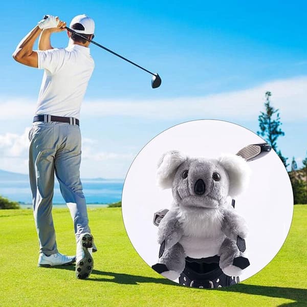 1 pc Koala Style Golf Head Cover Anti-Scratch Protective Driver Headcover