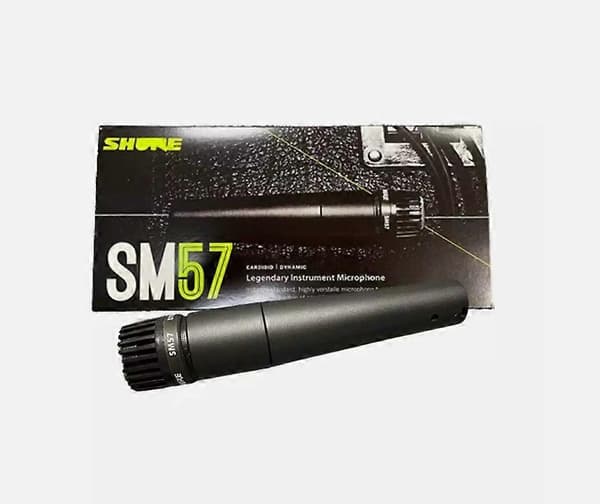 För Shure SM57 SM57-LC Cardioid Dynamisk Kablet Instrumentmikrofon Sort{AZC}