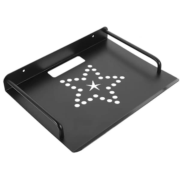 【xj】Projector Bracket Shelf Metal Wall Mounted Small Projector Shelf Corrosion Resistant Adults 28.5×21×4cm 1-pack