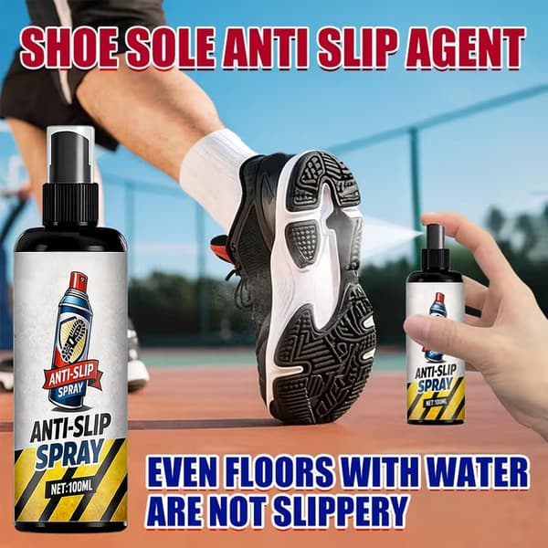 Lim av sprayen for joggesko, forbedrer trekkraftskoene, 100 ml -