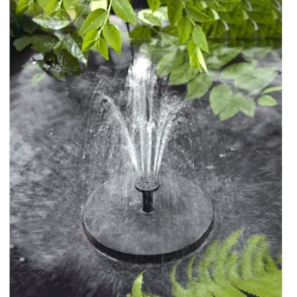 Trädgårdsfontän, Solatec solcellsfontän solenergi pump 1,4 W - nedsänkbar pump för damm, simbassäng, trädgård, akvarium.
