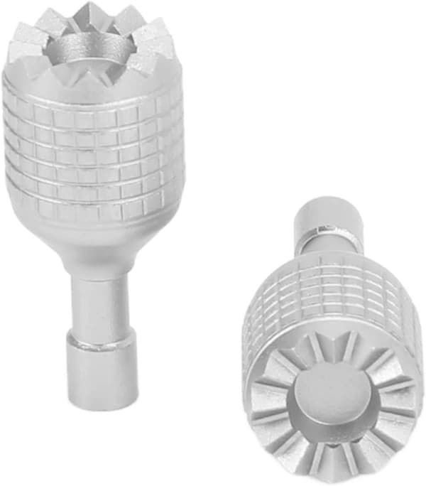 Drone-fjernkontrollspaker, 2 stk aluminiumslegering sølv CNV Ma