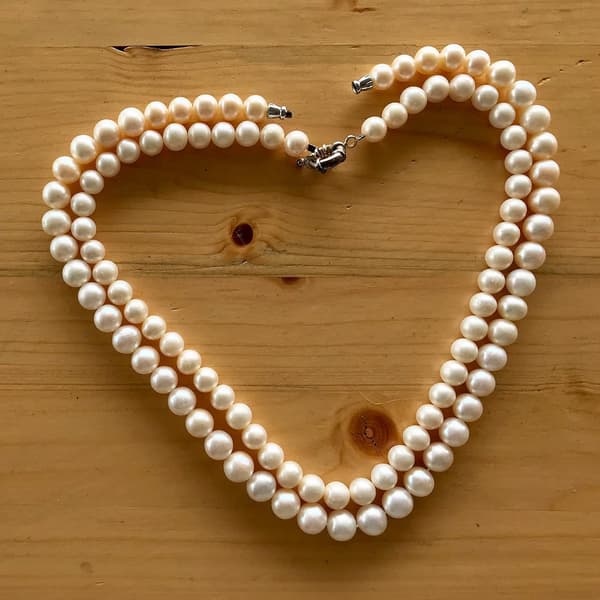 White Pearls, 1500 Pieces, Decorative Beads 6mm, Beads for DIY DXGHC