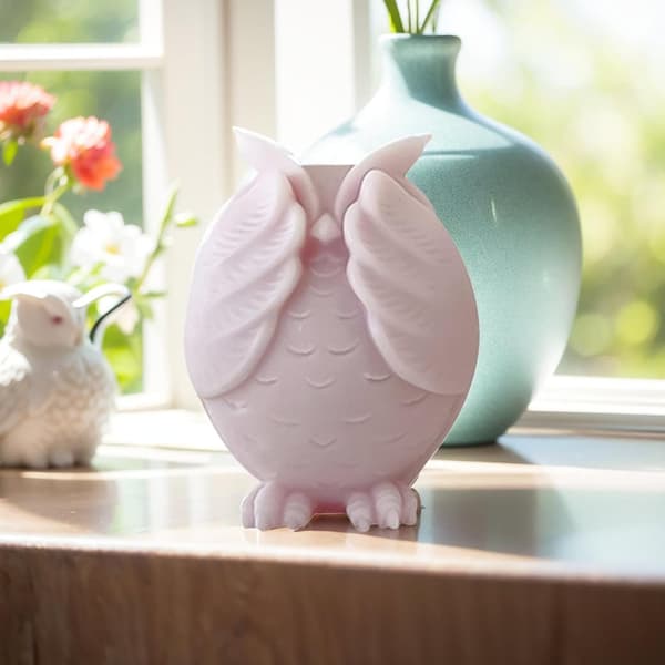 3D Ugle Silikonform | Fleksibel Silikonform for Lyss og Gipsartikler (DB)