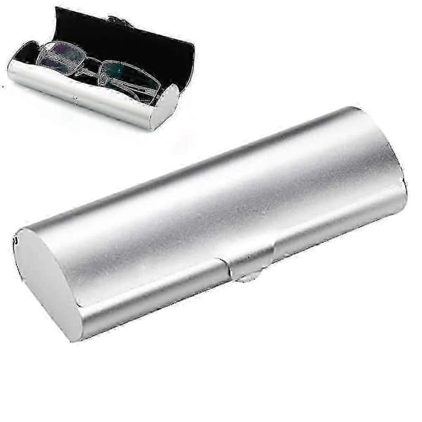 Aluminum Glasses Case - Hard Glasses Case Compatible with Myopia Glasses