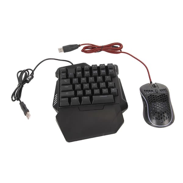 Keyboard Mouse Converter Turbo Function Wired Gaming Keyboard And Mouse And Converter Combo For PS For Xbox For Switch