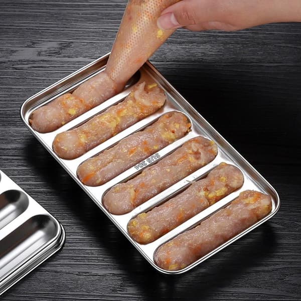 Pølseform i rustfrit stål A