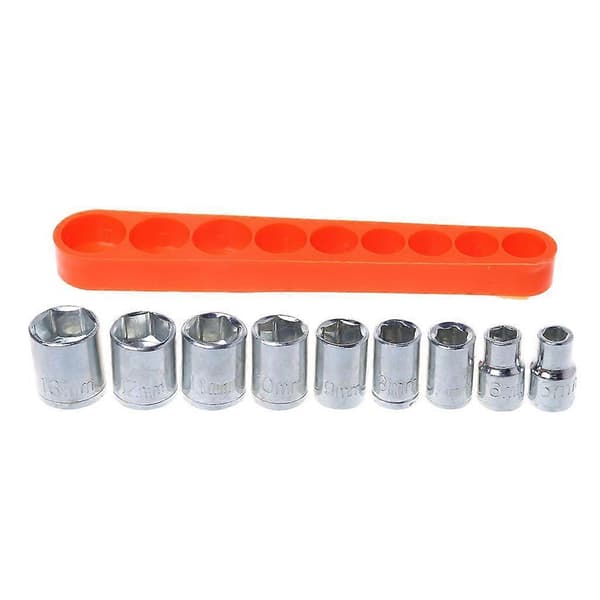 9 Pcs/Set Key Socket Hex for Head DIY Fix Repair Hand Tools 5-13mm Socket Adapter