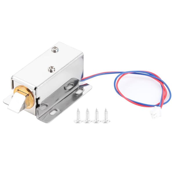 DC 12V miniature elektromagnetisk lås, elektrisk styrelås KLB