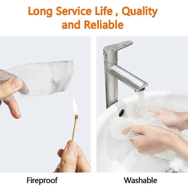 Window net, insect screen for windows with self-adhesive tape, adjustable insect screen, 150 x 200 cm